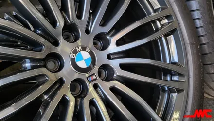 BMW 530i 664m 휠복원 및 틴티드클리어 휠도색 작업 / 인천 계양구 서운동