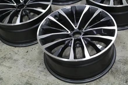 BMW G30 럭셔리 18인치 휠도색,휠커스텀,다이아컷팅 작업 후기 / 인천 계양구 서운동