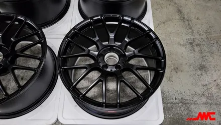 벤츠 AMG c63s 쿠페 휠도색작업 , 반무광블랙,맷블랙,휠도색추천 / 인천 계양구 서운동