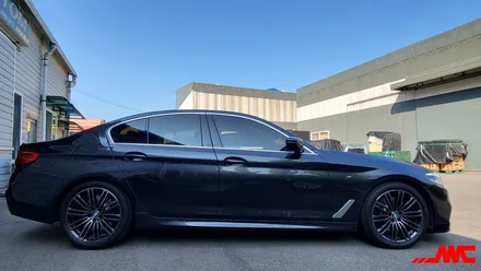 BMW 530i 664m 휠복원 및 틴티드클리어 휠도색 작업 / 인천 계양구 서운동