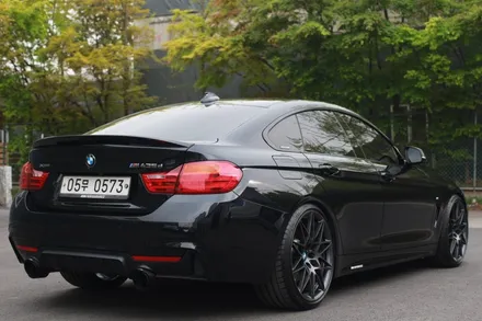 내 자동차 휠도색하기 /BMW 435d에 437m 튜닝 (다크 메탈실버) / 인천 계양구 서운동