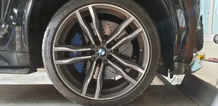 BMW X5M 순정휠 21인치 612M 휠도색(메탈블랙)후기 / 인천 계양구 서운동