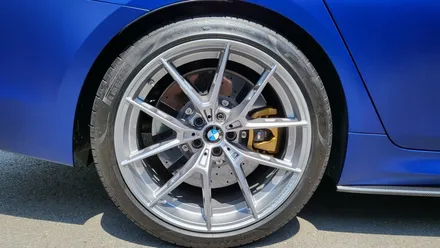 bmw f90 m5 컴페티션 863m 반무광블랙 휠도색 후기 / 인천 계양구 서운동