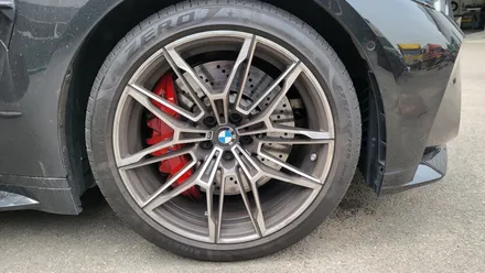 BMW G80 M3컴페티션 휠 색상변경,휠도색,휠커스텀...그리고 BMW엠블럼 커스텀작업 / 인천 계양구 서운동