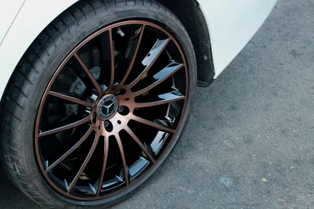 벤츠 CLS400d 마차휠 20인치 브론즈클리어 커스텀 작업,휠도색 / 인천 계양구 서운동