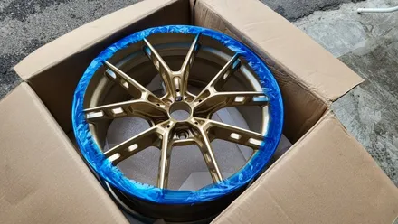 BMW G80 M3 컴페티션 골드브론즈 휠도색작업 / 인천 계양구 서운동