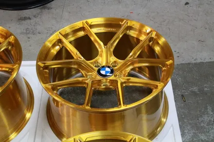 BMW M2 컴페티션 핸드브러쉬 휠 커스텀작업,골드브론즈클리어 / 인천 계양구 서운동