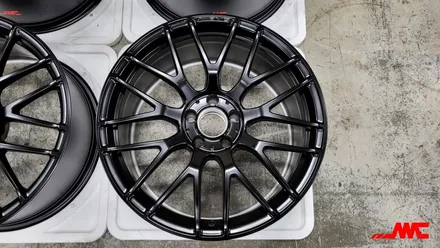 벤츠 AMG c63s 쿠페 휠도색작업 , 반무광블랙,맷블랙,휠도색추천 / 인천 계양구 서운동