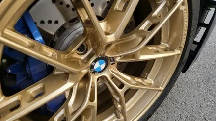 BMW  M4 휠도색,골드휠도색,휠도색추천,bmw963m / 인천 계양구 서운동