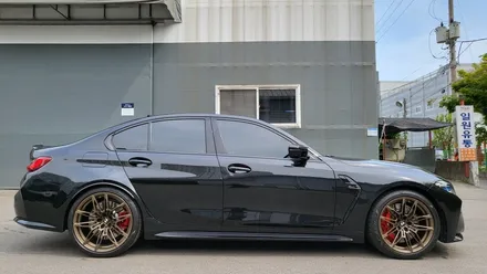 BMW G80 M3컴페티션 휠 색상변경,휠도색,휠커스텀...그리고 BMW엠블럼 커스텀작업 / 인천 계양구 서운동