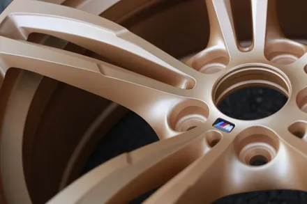 BMW 437m 엉망으로 변해버린 휠 소생 시키기(휠복원/휠도색) / 인천 계양구 서운동