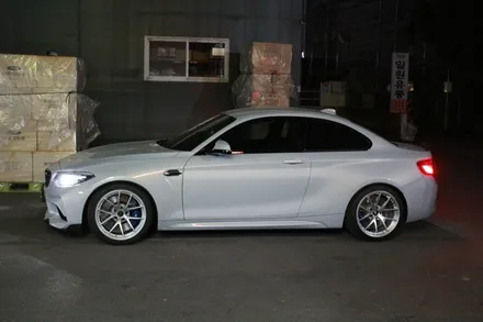 BMW M2 컴페티션,BBS RI-A 휠도색,하이퍼실버 / 인천 계양구 서운동