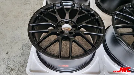 벤츠 AMG c63s 쿠페 휠도색작업 , 반무광블랙,맷블랙,휠도색추천 / 인천 계양구 서운동