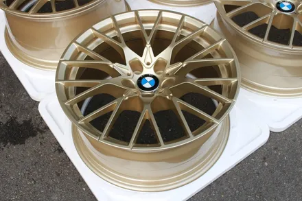 BMW M2컴페티션 788m 프로즌골드,골드휠도색 휠도색 후기 / 인천 계양구 서운동