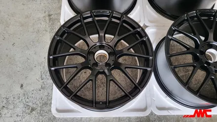 벤츠 AMG c63s 쿠페 휠도색작업 , 반무광블랙,맷블랙,휠도색추천 / 인천 계양구 서운동