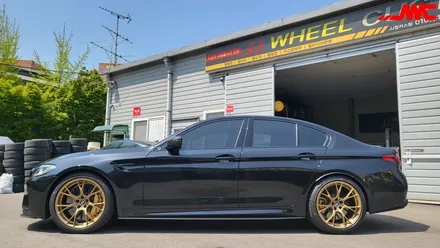 bmw f90 m5 789m 골드브론즈 휠도색,휠도색맛집 / 인천 계양구 서운동