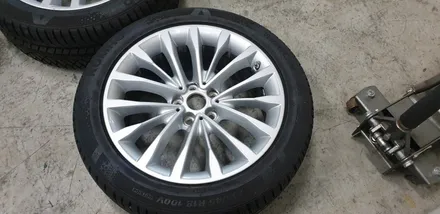 BMW G30 럭셔리 18인치 휠도색,휠커스텀,다이아컷팅 작업 후기 / 인천 계양구 서운동