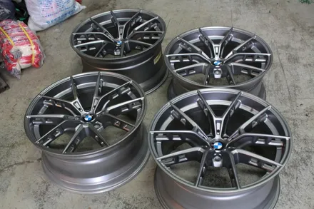 BMW F90 M5 863m 20인치 휠도색 작업 (반무광블랙) 후기 / 인천 계양구 서운동