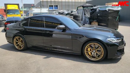 bmw f90 m5 789m 골드브론즈 휠도색,휠도색맛집 / 인천 계양구 서운동