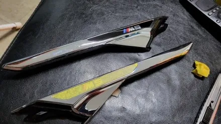 BMW F90 M5를 M5CS 버젼으로 튜닝해보기!휠도색,캘리퍼 / 인천 계양구 서운동