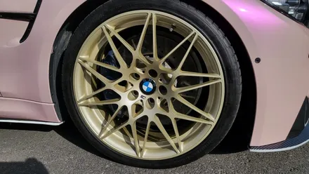 bmw m3 666m 순정20인치 커스텀도색 ,페인트박리 / 인천 계양구 서운동