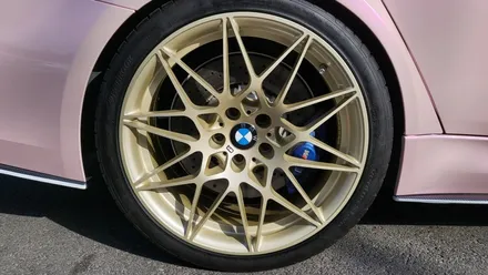 bmw m3 666m 순정20인치 커스텀도색 ,페인트박리 / 인천 계양구 서운동