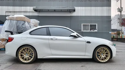 BMW M2컴페티션 788m 프로즌골드,골드휠도색 휠도색 후기 / 인천 계양구 서운동