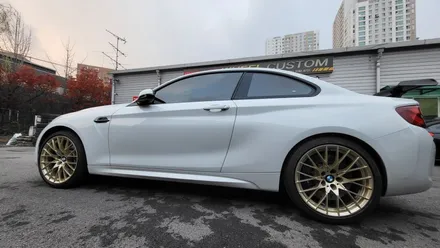 BMW M2컴페티션 788m 프로즌골드,골드휠도색 휠도색 후기 / 인천 계양구 서운동