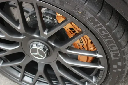벤츠 AMG C63s쿠페 순정휠 도색작업 후기 , 사틴그레이 / 인천 계양구 서운동