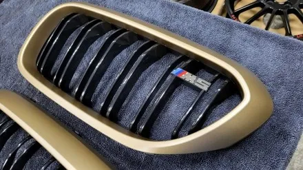 BMW F90 M5를 M5CS 버젼으로 튜닝해보기!휠도색,캘리퍼 / 인천 계양구 서운동