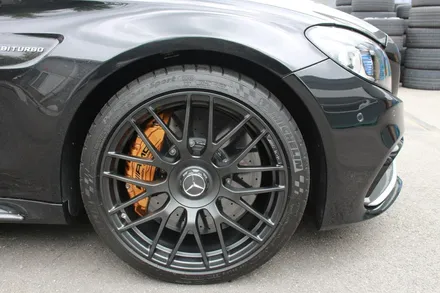벤츠 AMG C63s쿠페 순정휠 도색작업 후기 , 사틴그레이 / 인천 계양구 서운동