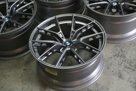BMW F90 M5 863m 20인치 휠도색 작업 (반무광블랙) 후기 / 인천 계양구 서운동