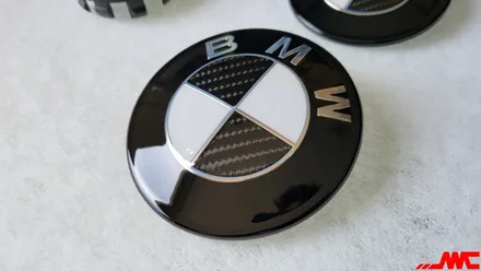 BMW 휠캡 , 엠블럼 IND스타일 카본 커스텀 작업 / 인천 계양구 서운동