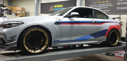 BMW M2 컴페티션 휠도색 BC FORGED , 골드휠도색 / 인천 계양구 서운동