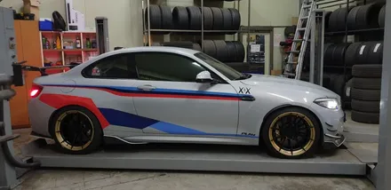 BMW M2 컴페티션 휠도색 BC FORGED , 골드휠도색 / 인천 계양구 서운동