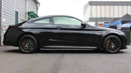 벤츠 AMG C63s쿠페 순정휠 도색작업 후기 , 사틴그레이 / 인천 계양구 서운동