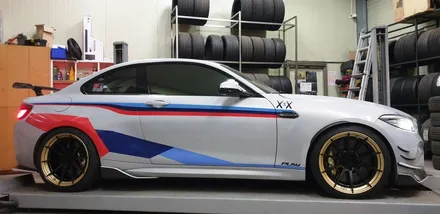 BMW M2 컴페티션 휠도색 BC FORGED , 골드휠도색 / 인천 계양구 서운동