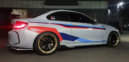 BMW M2 컴페티션 휠도색 BC FORGED , 골드휠도색 / 인천 계양구 서운동