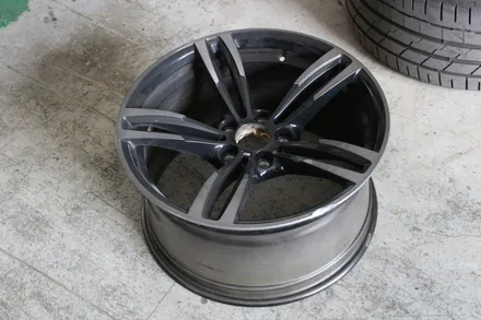 [휠도색]BMW M2 순정휠 437m 19인치 휠도색/휠복원 그리고 골드브론즈 / 인천 계양구 서운동
