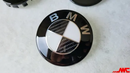 BMW 휠캡 , 엠블럼 IND스타일 카본 커스텀 작업 / 인천 계양구 서운동