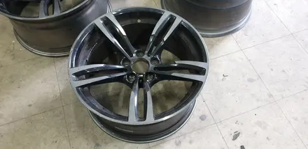 내 자동차 휠도색하기 /BMW 435d에 437m 튜닝 (다크 메탈실버) / 인천 계양구 서운동