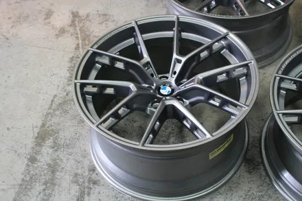 BMW F90 M5 863m 20인치 휠도색 작업 (반무광블랙) 후기 / 인천 계양구 서운동