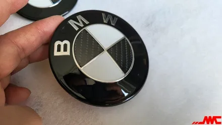 BMW 휠캡 , 엠블럼 IND스타일 카본 커스텀 작업 / 인천 계양구 서운동
