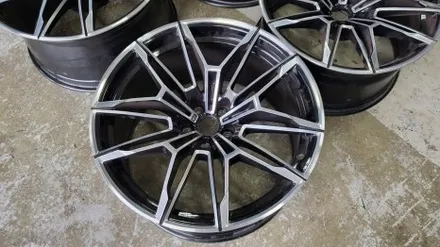 bmw g80 m3컴페티션 휠도색 작업후기, 사틴그레이 휠도색 / 인천 계양구 서운동