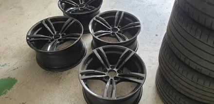 BMW 437m 휠도색 작업 후기 (사틴브론즈) / 인천 계양구 서운동