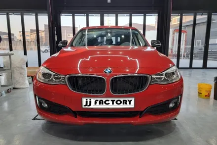 BMW 3시리즈 320d GT 사고 수리, 판금 도장 작업으로 완벽 복구 및 세라믹 코팅으로 새 차 출고하는 느낌까지 ! / 김포 양촌읍