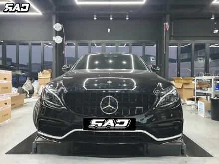 인천 김포 벤츠 W205 C63 AMG 풀바디킷 신형송풍구 엠비언트 튜닝후기 / 김포 양촌읍