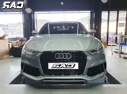 아우디 A6 C7 차량 S6 디퓨져, 머플러팁, 신형 테일램프 교체했어요~ / 김포 양촌읍