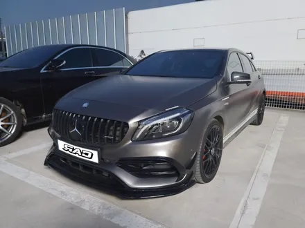 벤츠 W176 AMG A45 사고수리는 인천김포 RAC에서 / 김포 양촌읍