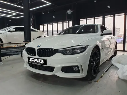 BMW 420i 사고 수리 겸 M4 바디킷 + 스포일러 튜닝 / 김포 양촌읍